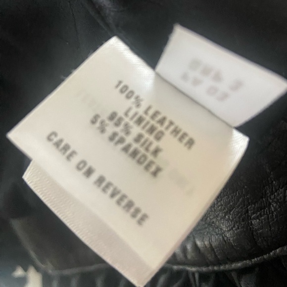 St John Collection by Marie Gray sz 8 leather jacket - Picture 6 of 9